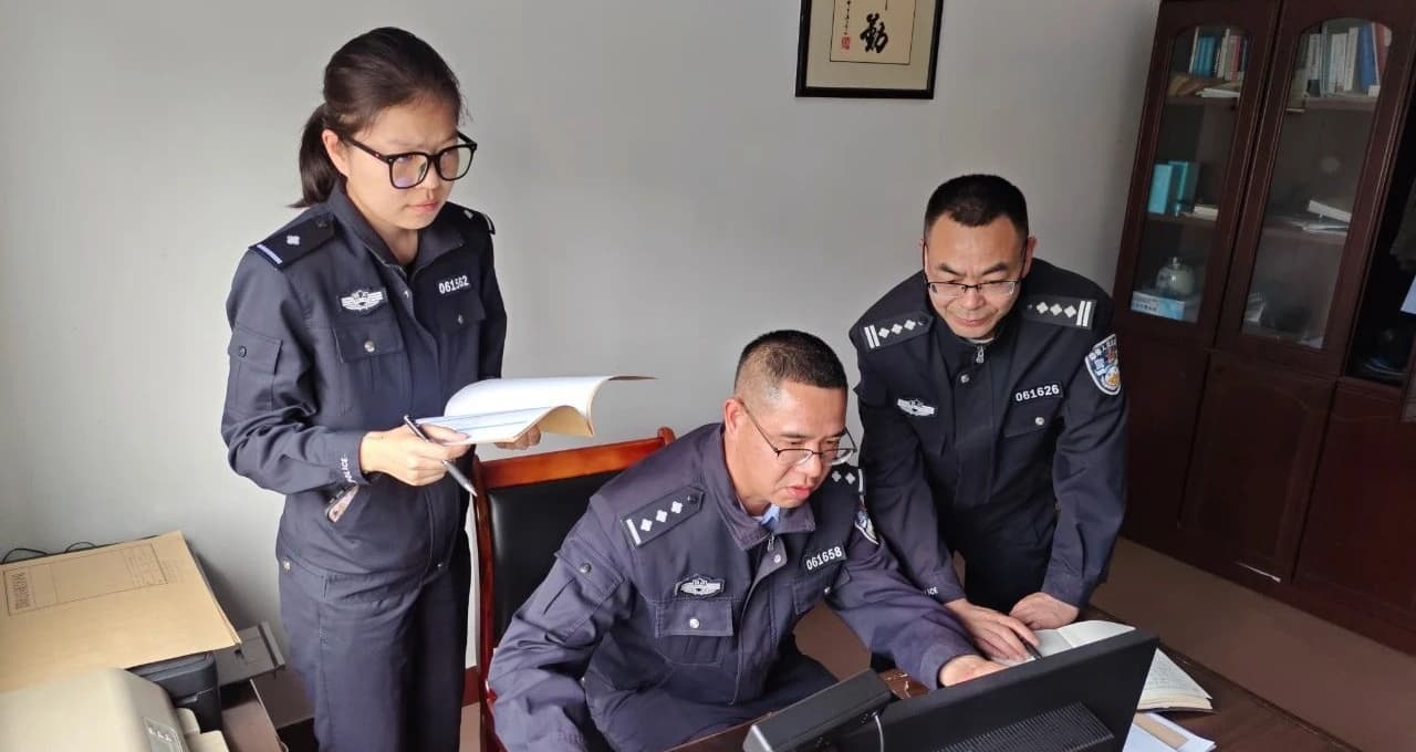 警方破获跨市万元流窜案。雁江警方供图